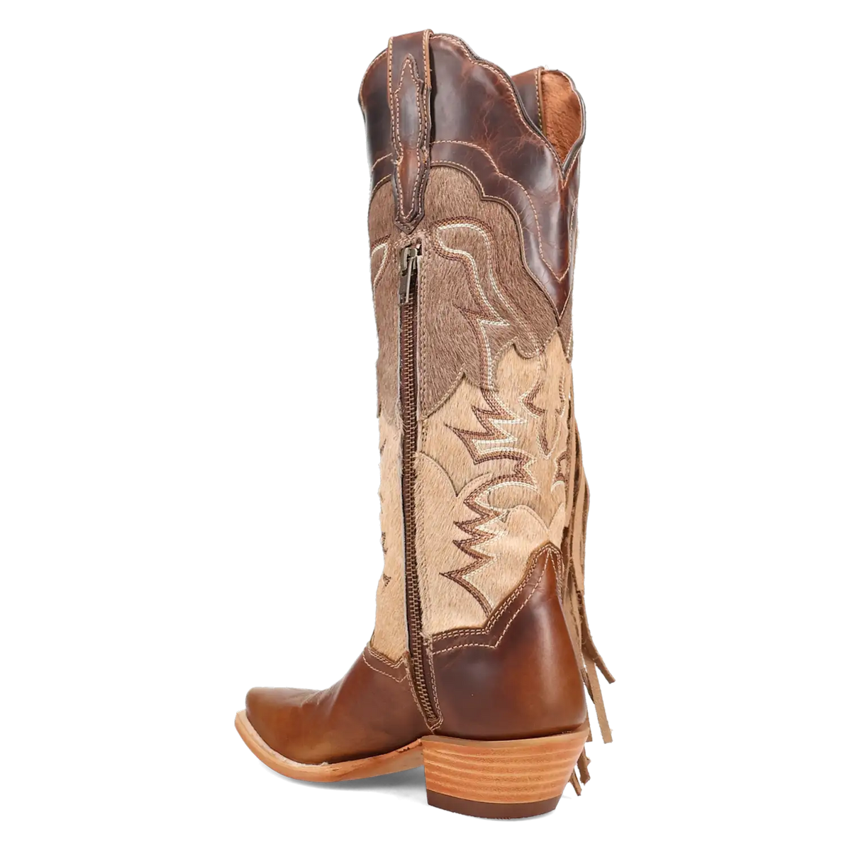 Dan Post Dayla - Women's Leather Hair-On Cowgirl Boots