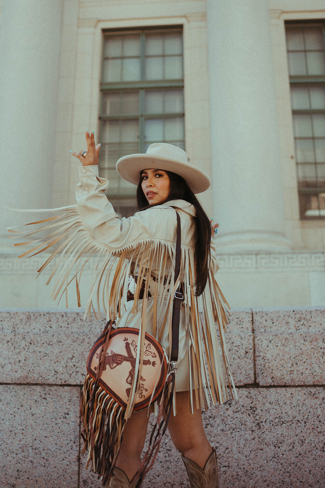 Western leather detail