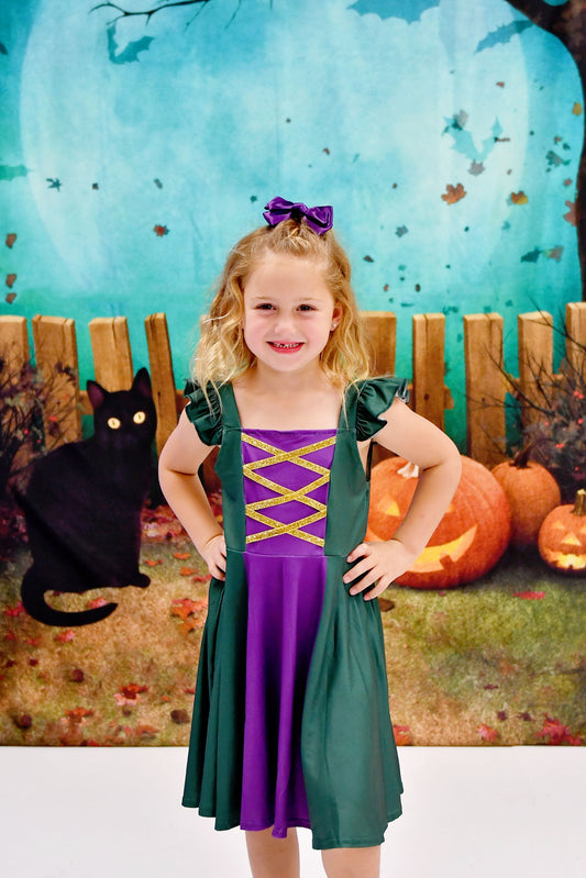 Winifred Inspired Milk Silk Dress