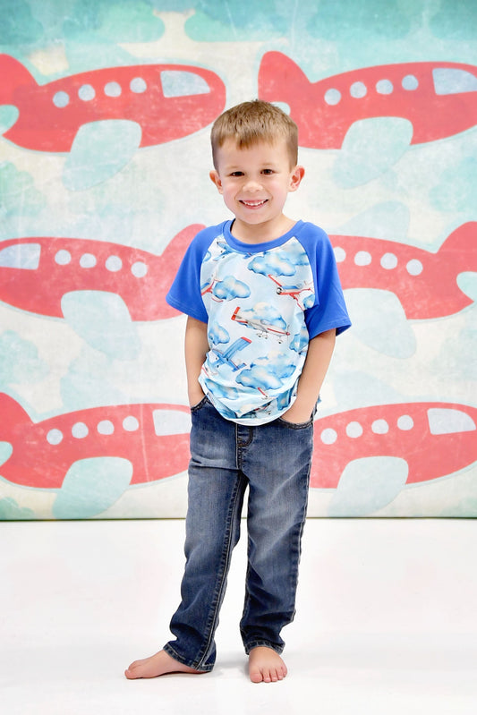 Airplane Milk Silk Raglan