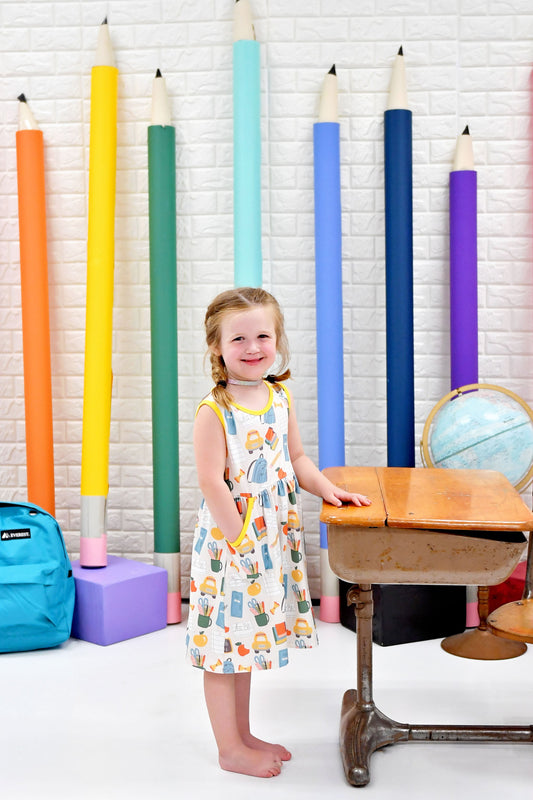 Take Notes Milk Silk Pocket Tank Dress