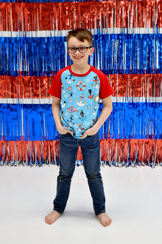 Mouse Cruise Milk Silk Raglan