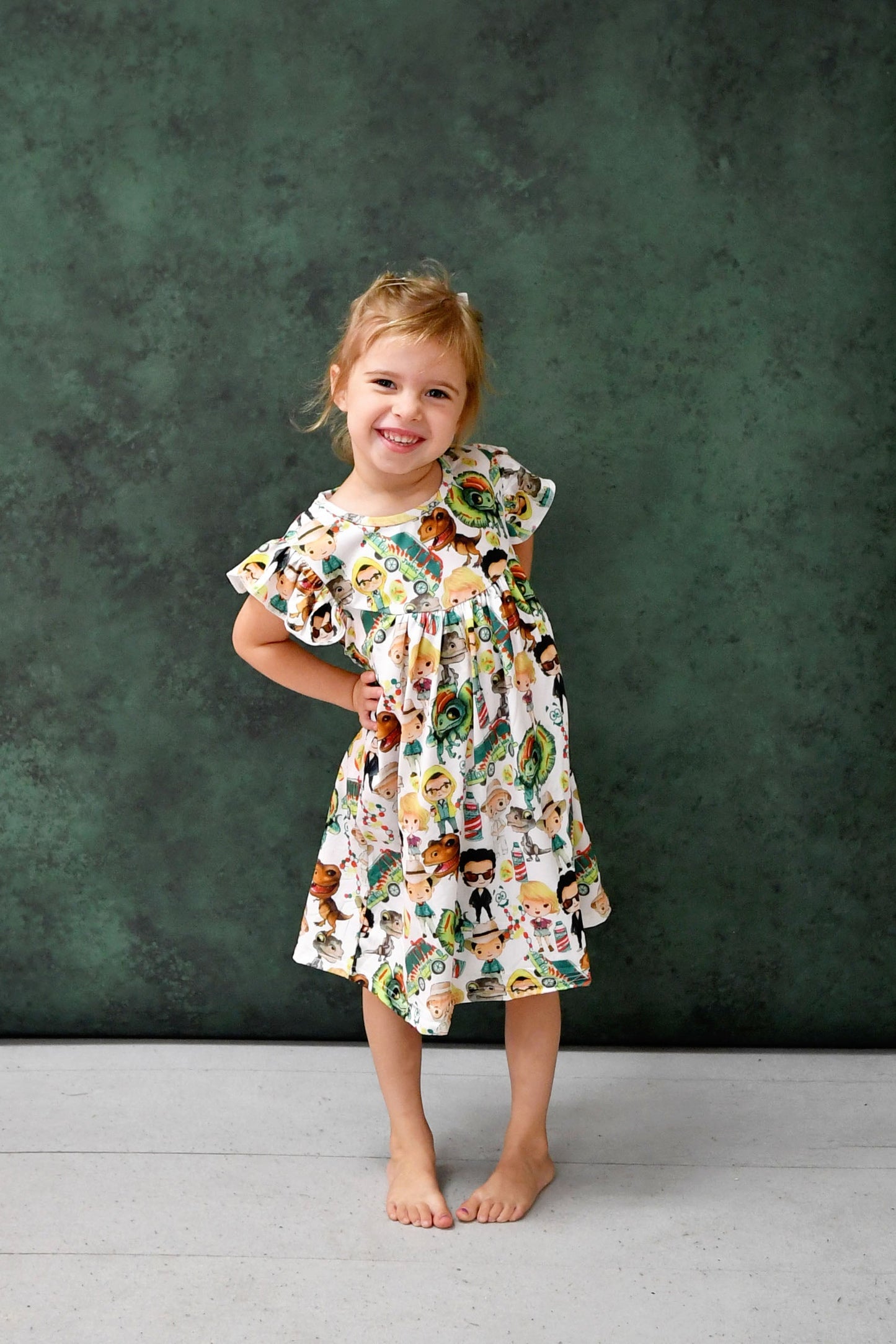 Dino Park Milk Silk Flutter