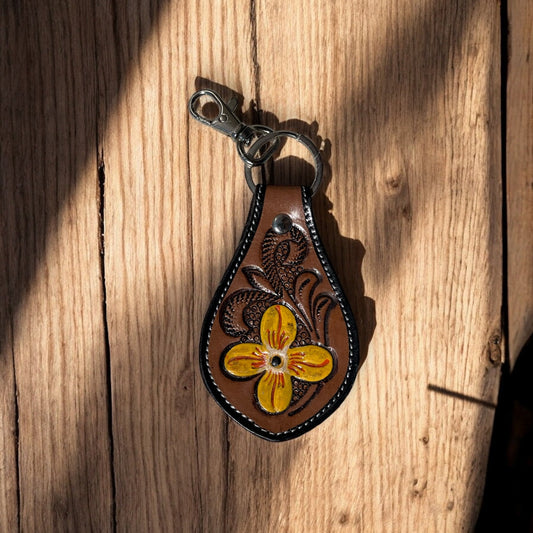 Floral keychain