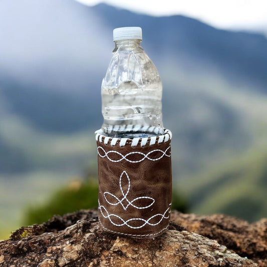 Chocolate BootStitch Koozie