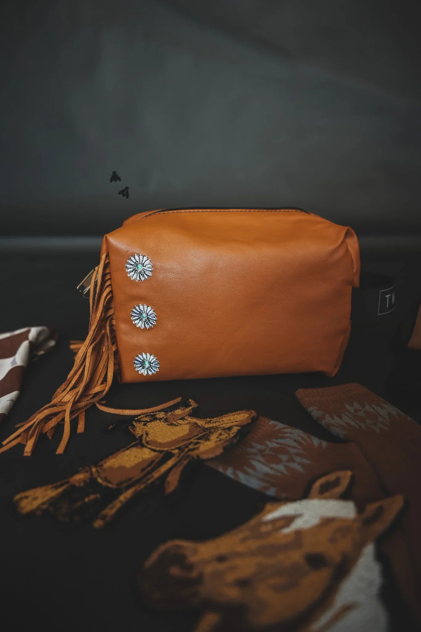 PISTOL PACKIN * SPUR COSMETIC BAG- SALE