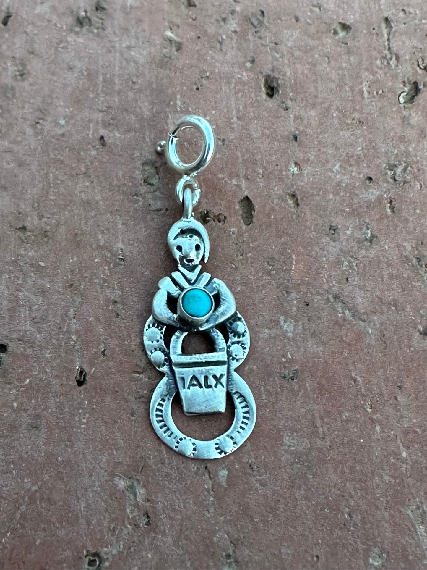 Handmade Sterling Silver and Turquoise 12 DAYS OF CHRISTMAS Charms