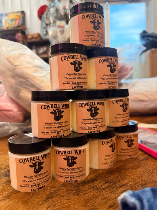 Cowbell Whip Whipped Body Beef Tallow Cream