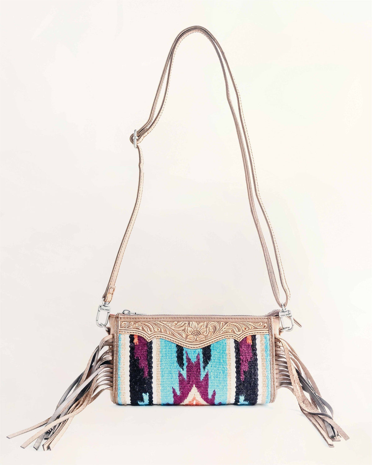 Loyal West Gloriana Mini Purse Turquoise