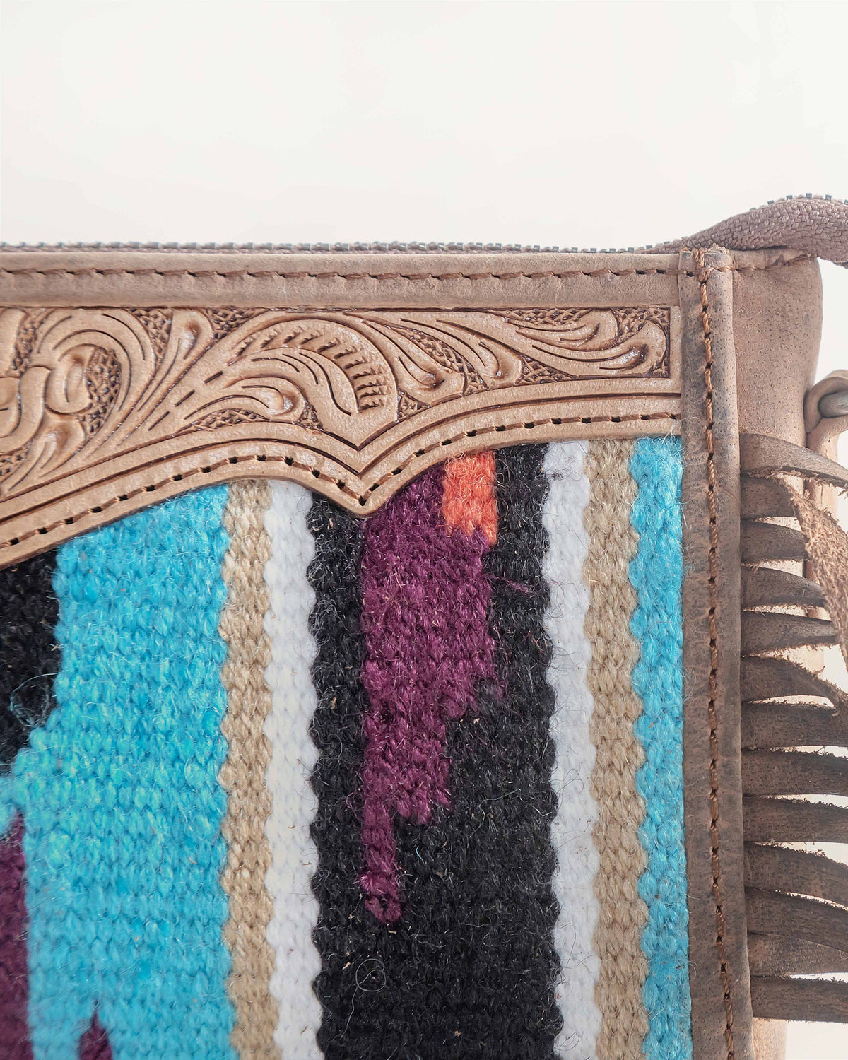 Loyal West Gloriana Mini Purse Turquoise