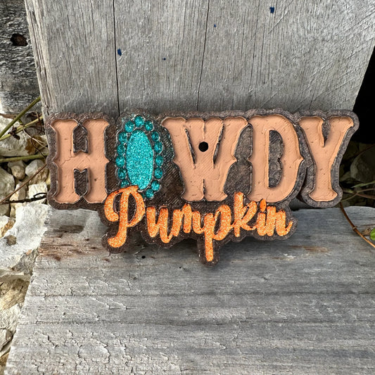 “Howdy Pumpkin” Car Freshie - SALE