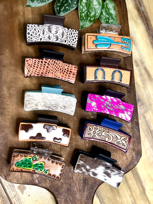 Hair Clip 3.5" Set of 10