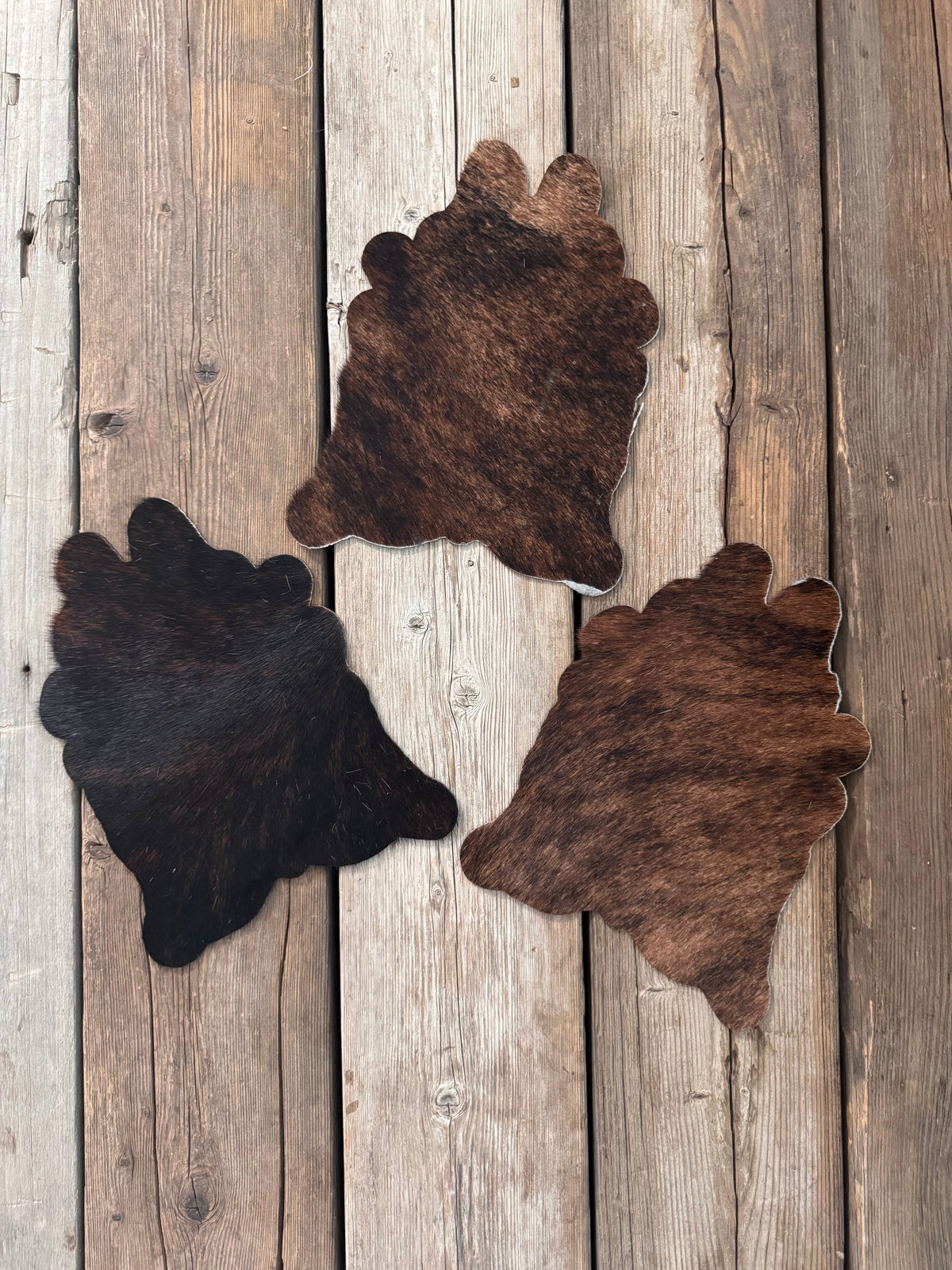 Small Cowhide Cutouts