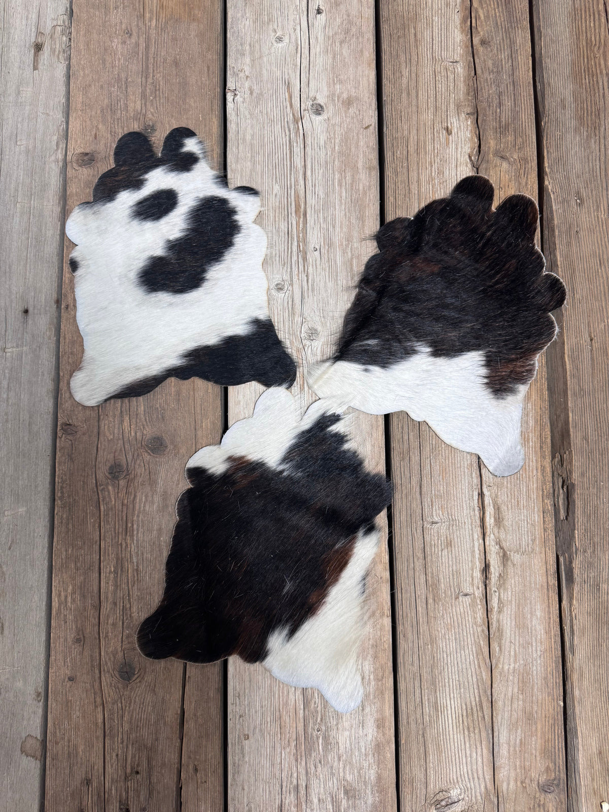 Small Cowhide Cutouts