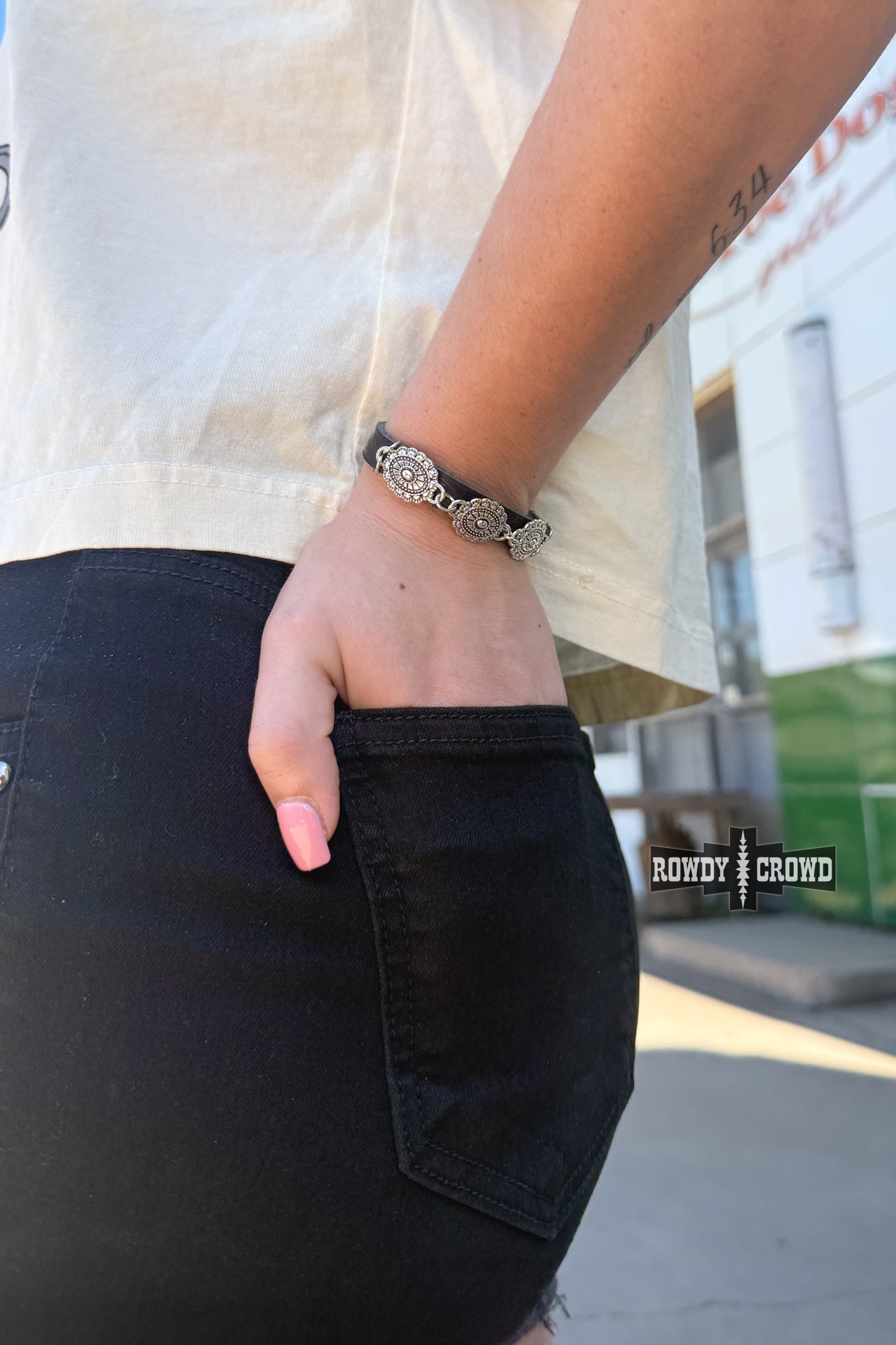 DS Cowboy Concho Bracelet