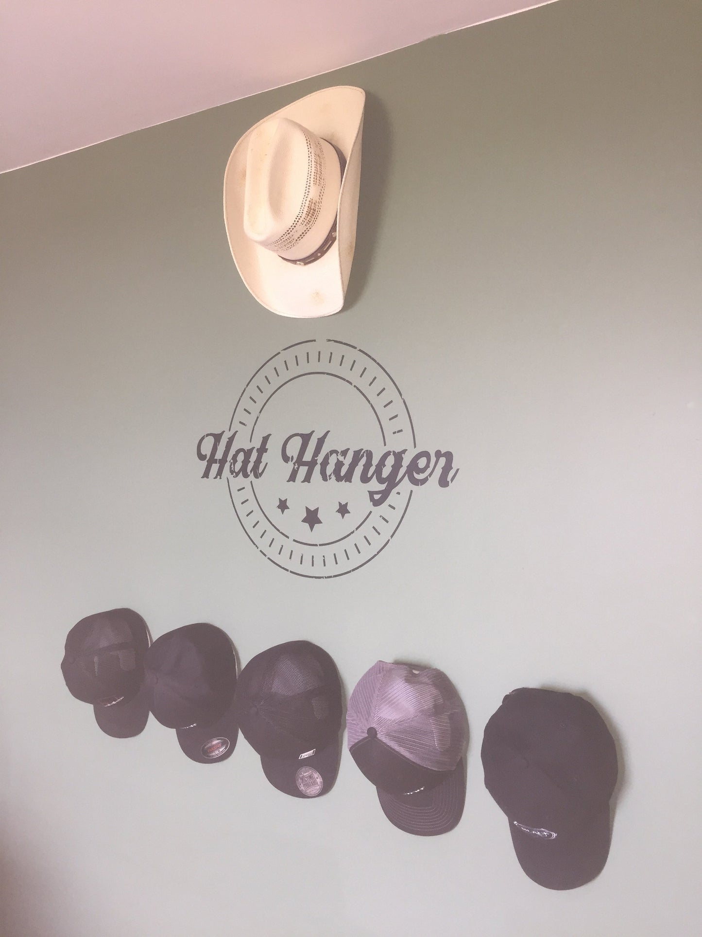 Hat-Hanger (5 Pack) - White Winter