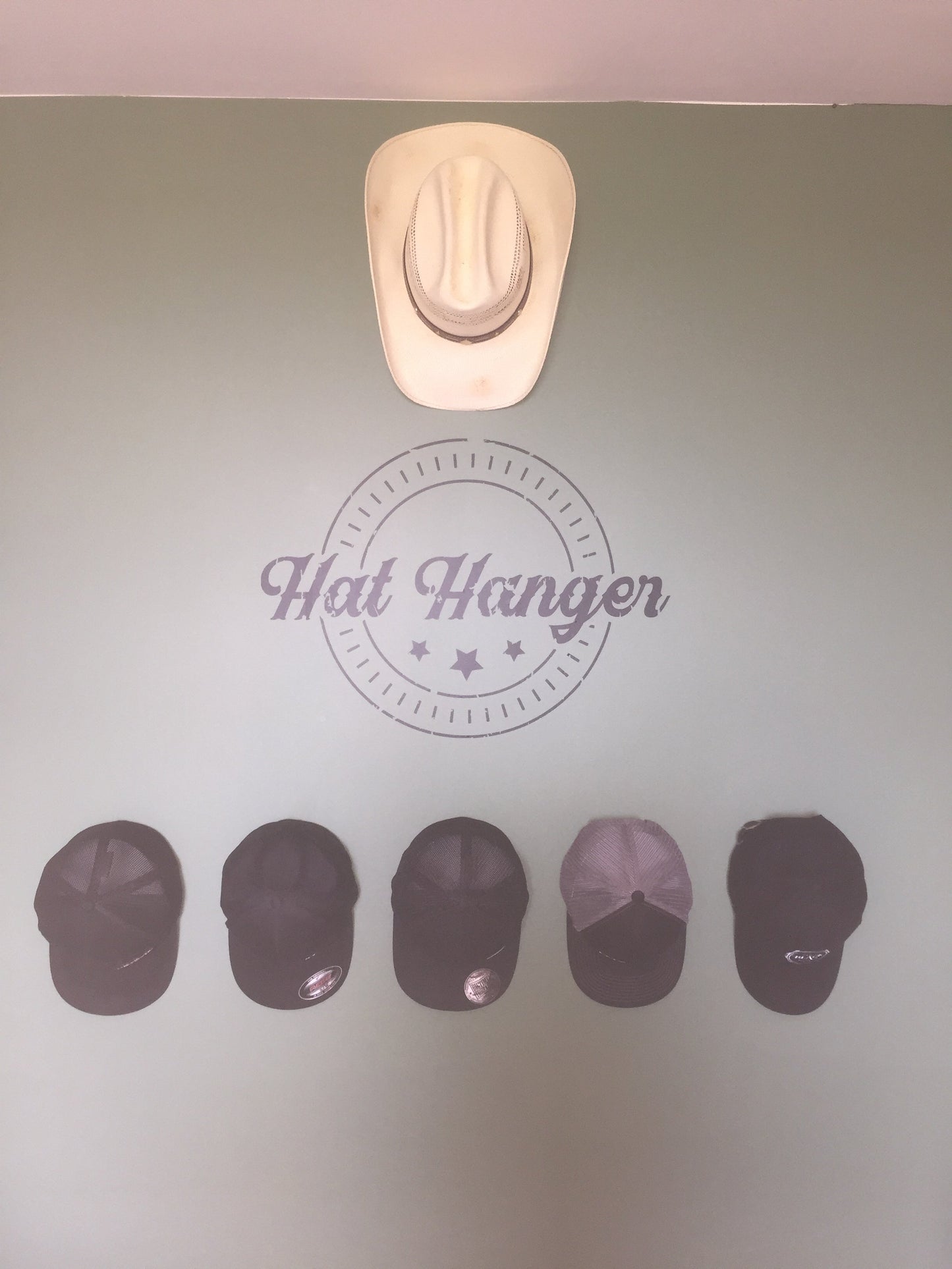 Hat-Hanger (5 Pack) - White Winter