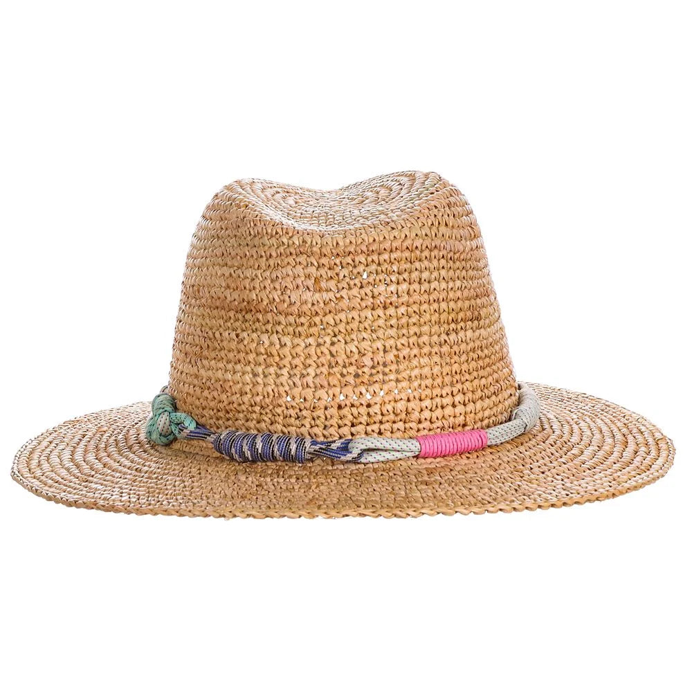 Scala Calla - Women's Straw Fedora Hat