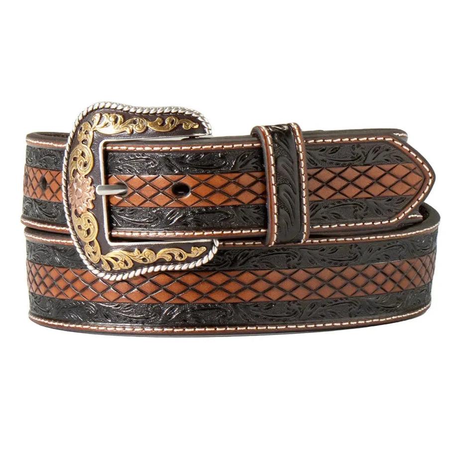 Nocona Diamond Blossom - Men's Belt