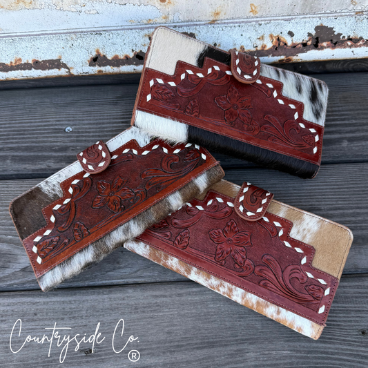 Loretta Cowhide Wallet