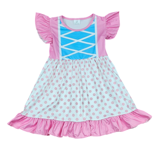 Sheep Girl Milk Silk Inspired Dress