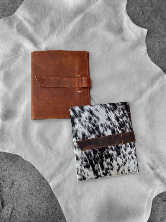 Cowhide Book Cover