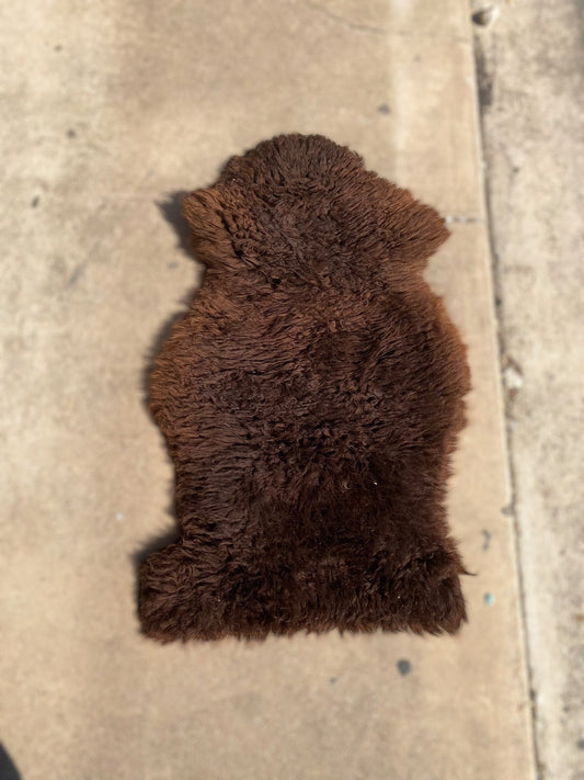 Sheepskin Rug - Brown