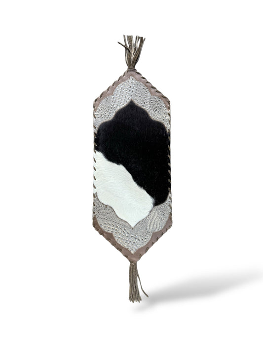 Mini Cowhide Fringe Table Runner (SP4)