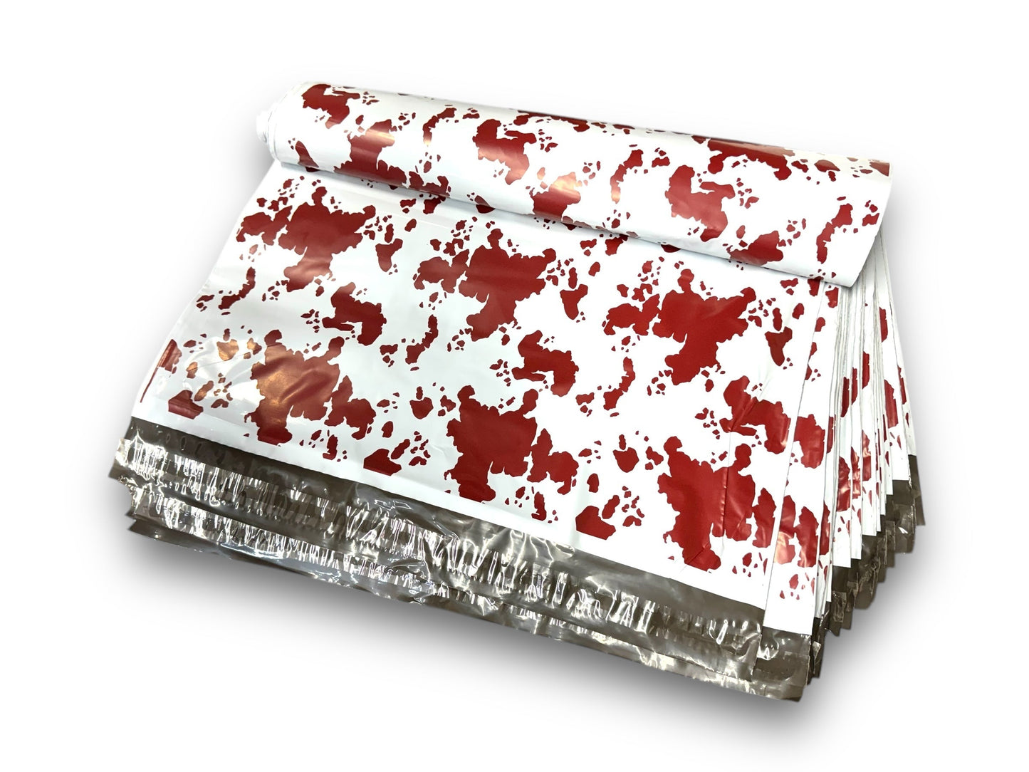 Cowprint Western Poly Shipping Bag 100 PCS