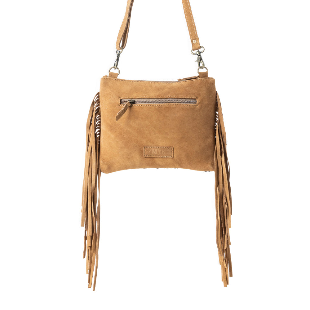 Timber Trail leather Bag in Burnished Bronze & Soft Porcelain