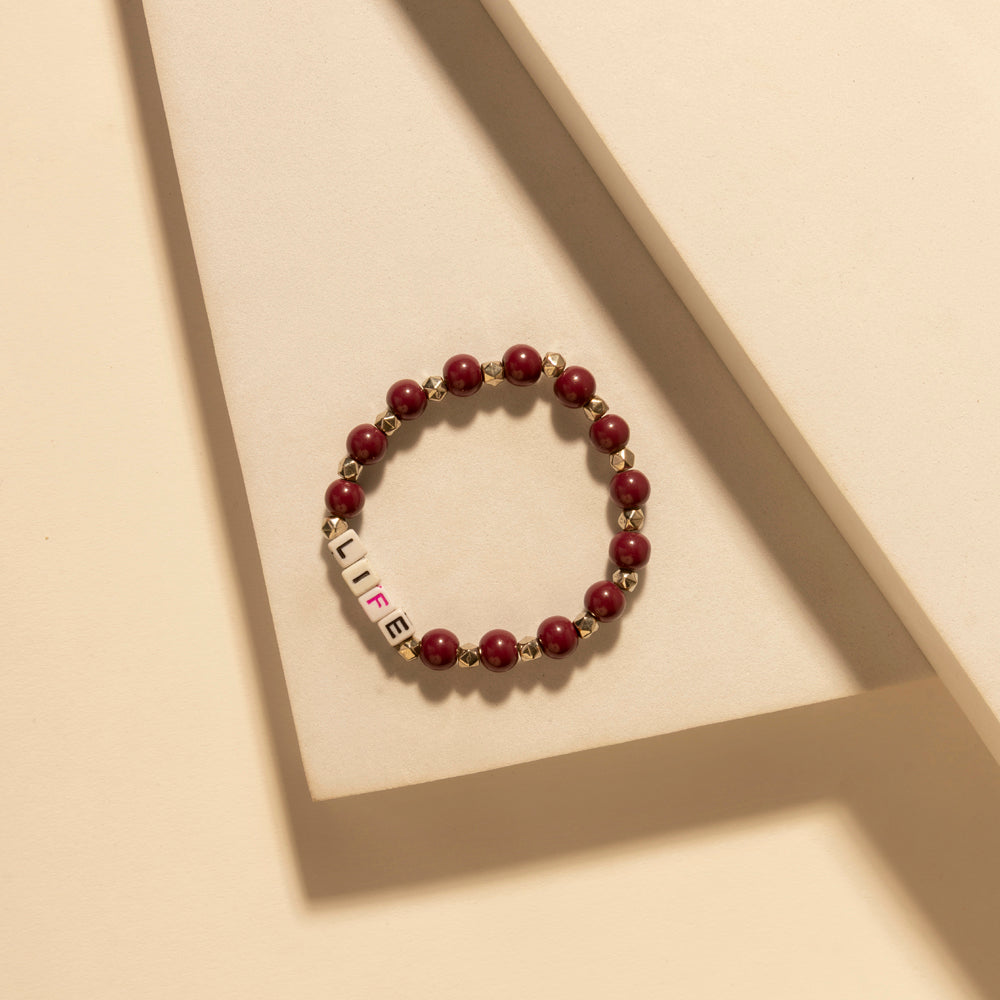 Myra Wild Soul Charm Bracelet in Desert Blush