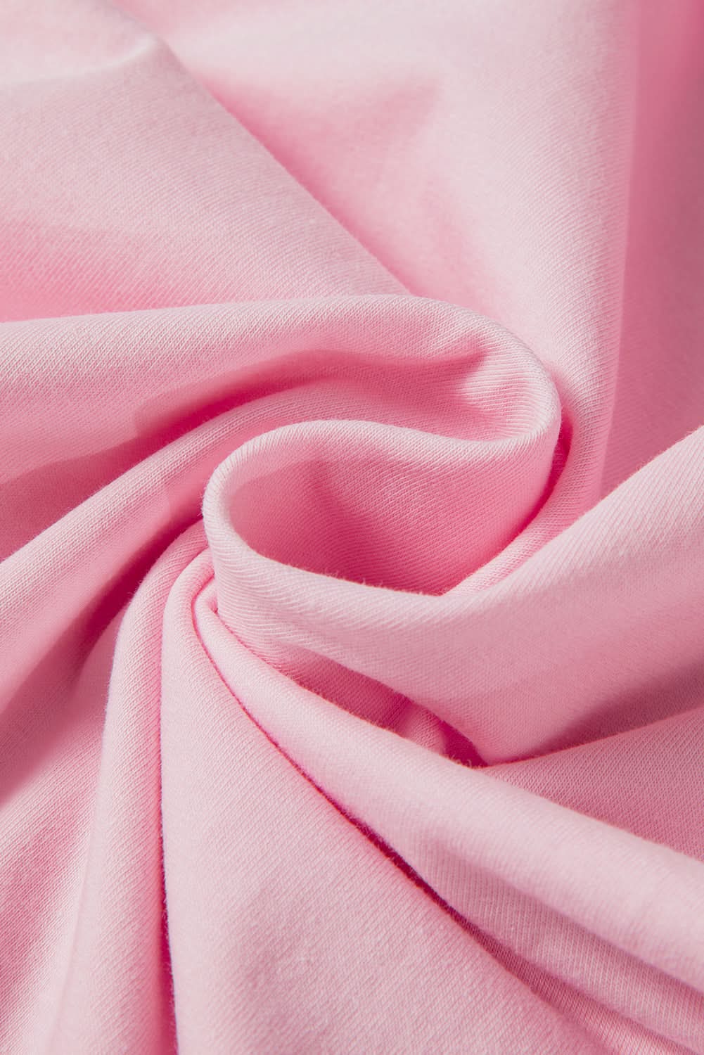 Trendy pink plus size long sleeve top