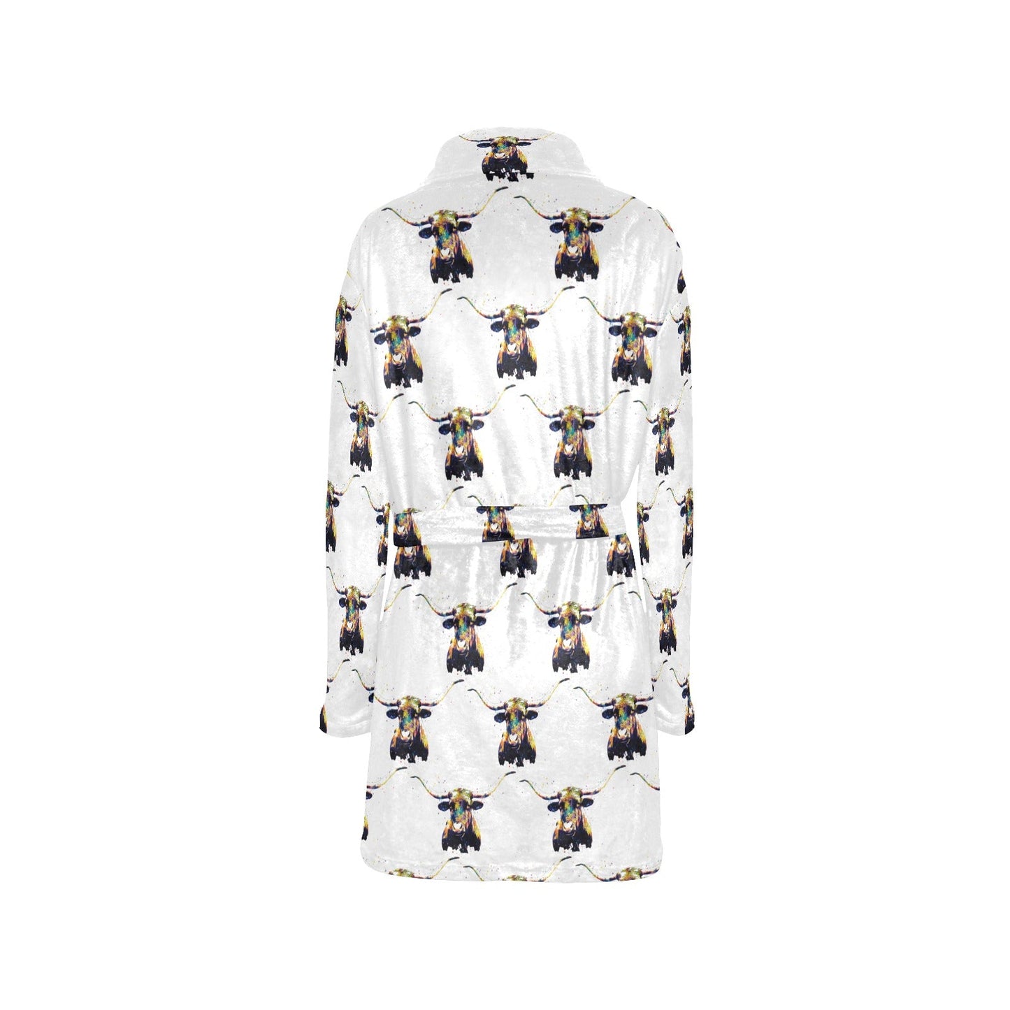 Longhorn Women's Western Bath Robe