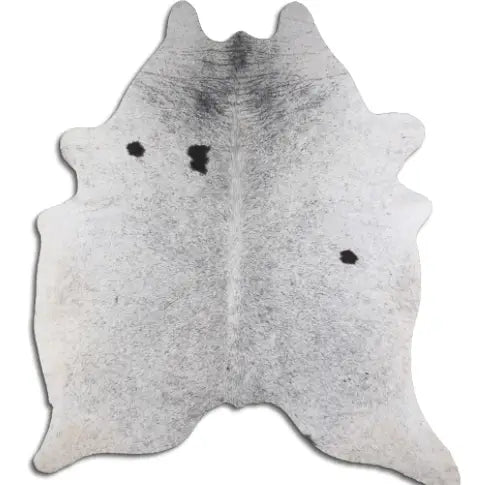 Salt & Pepper Black  Brazilian Cowhide Rug