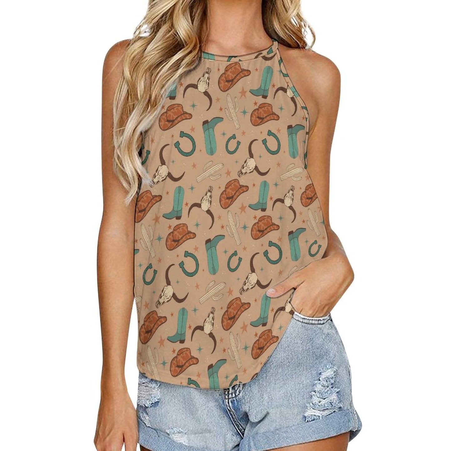 Western Symbols Tank Top