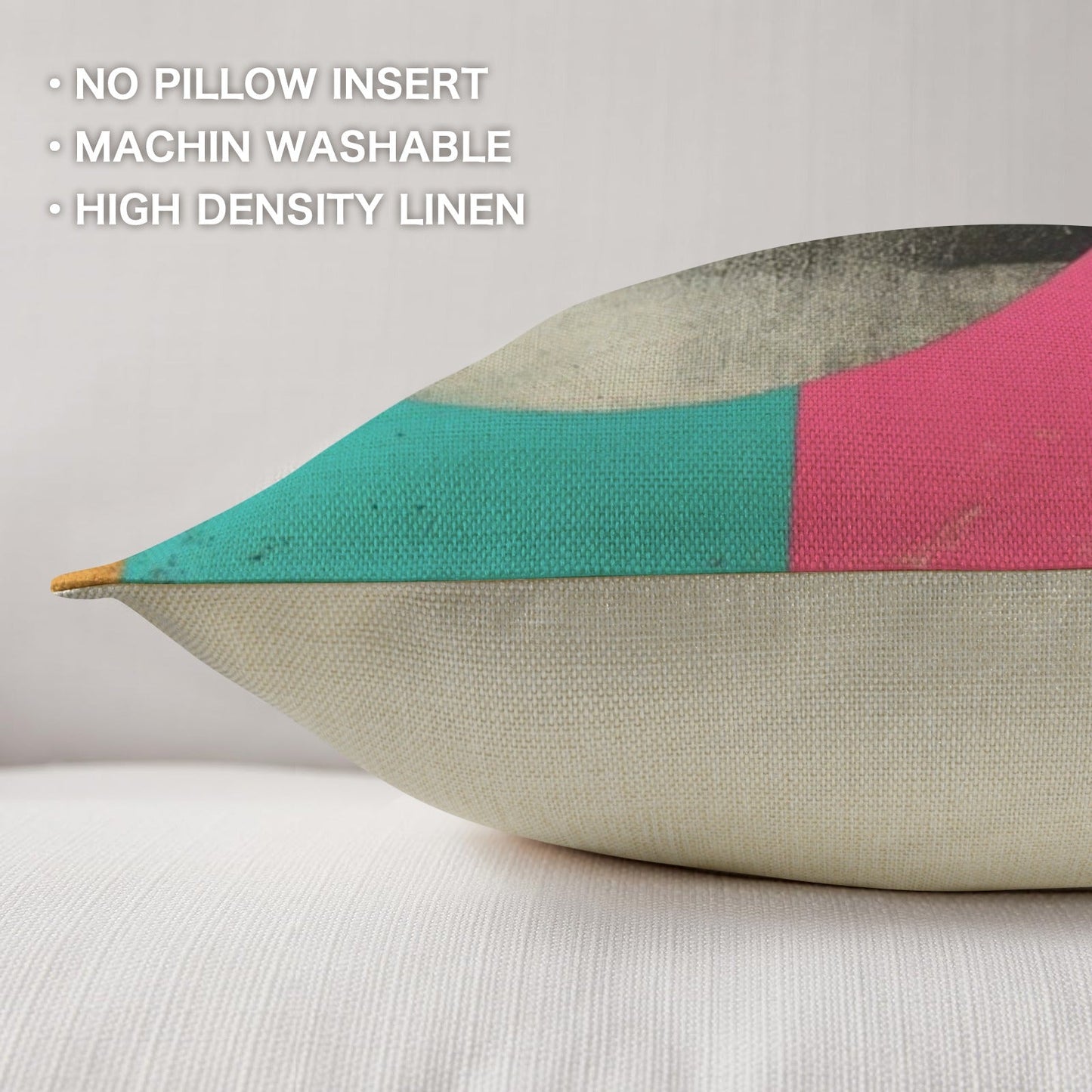 Baha Ranch Retro Pop Western Cool Cowgirl Pillow Case Made in America