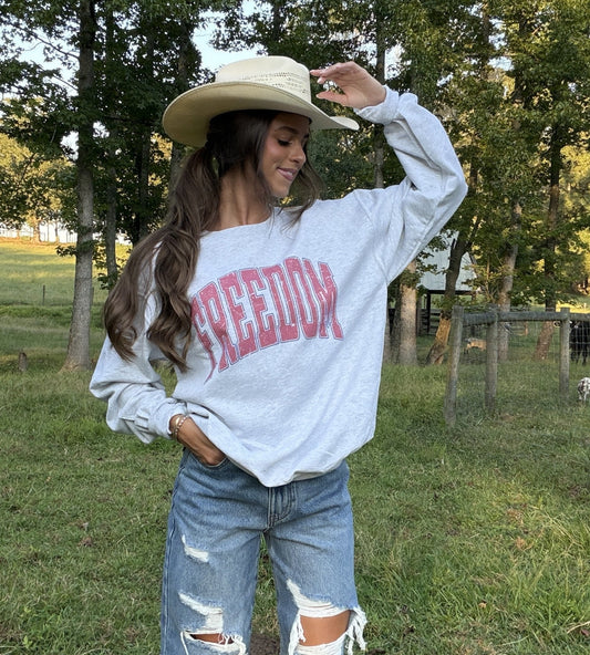 American Freedom Graphic Sweatshirt