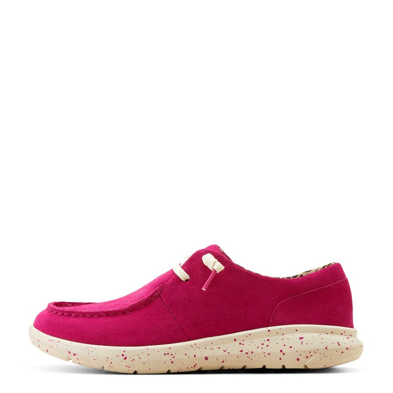 Ariat Hilo Hottest Pink shoes side view