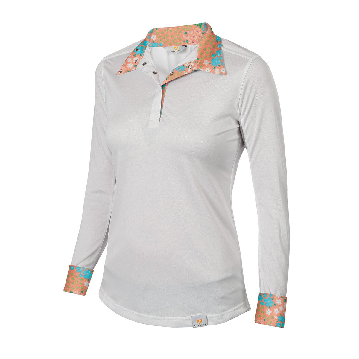 Aubrion Ladies Equestrian Style Long Sleeve Show Shirt