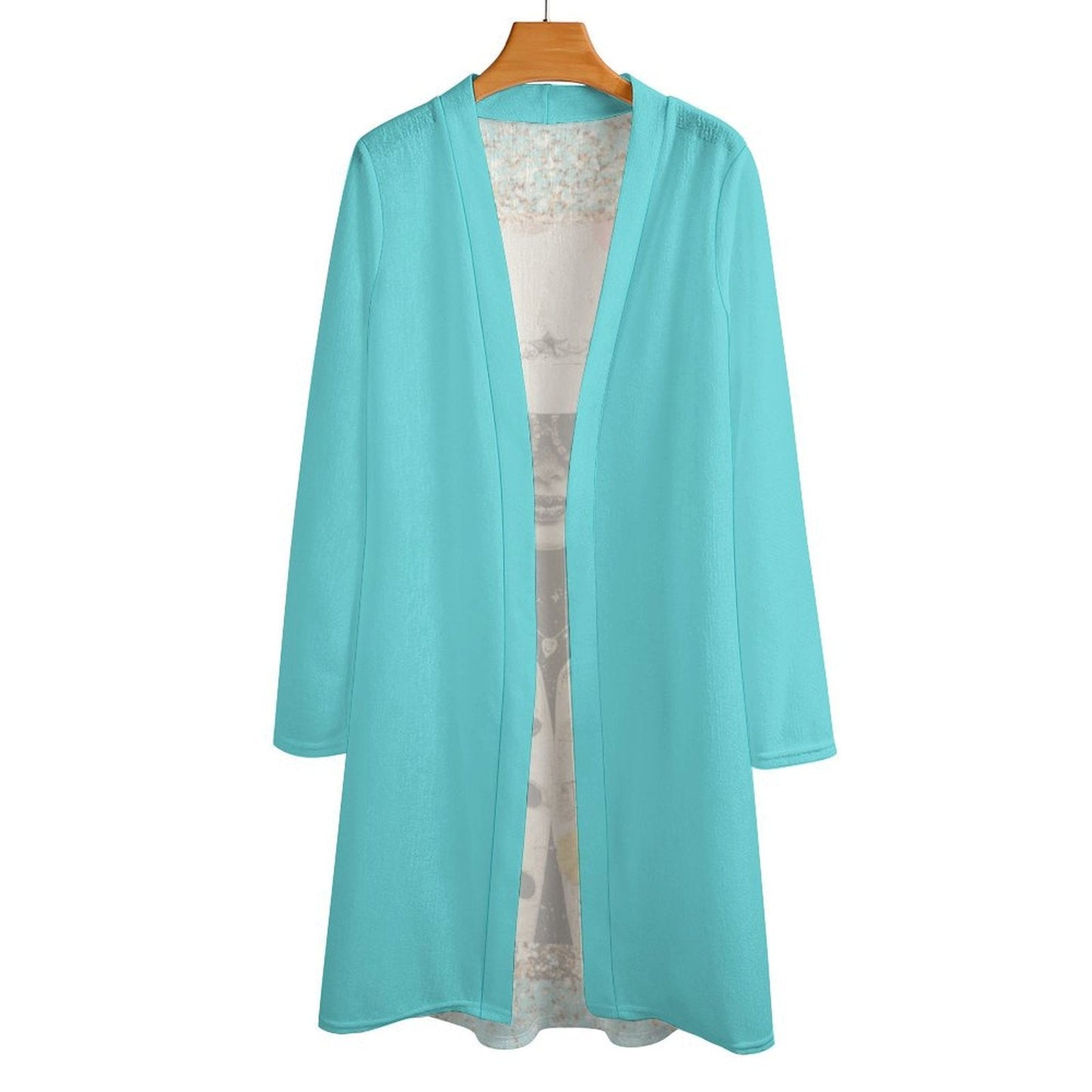 Baha Ranch Retro Pop Western Groovy Cowgirl Lightweight Cardigan