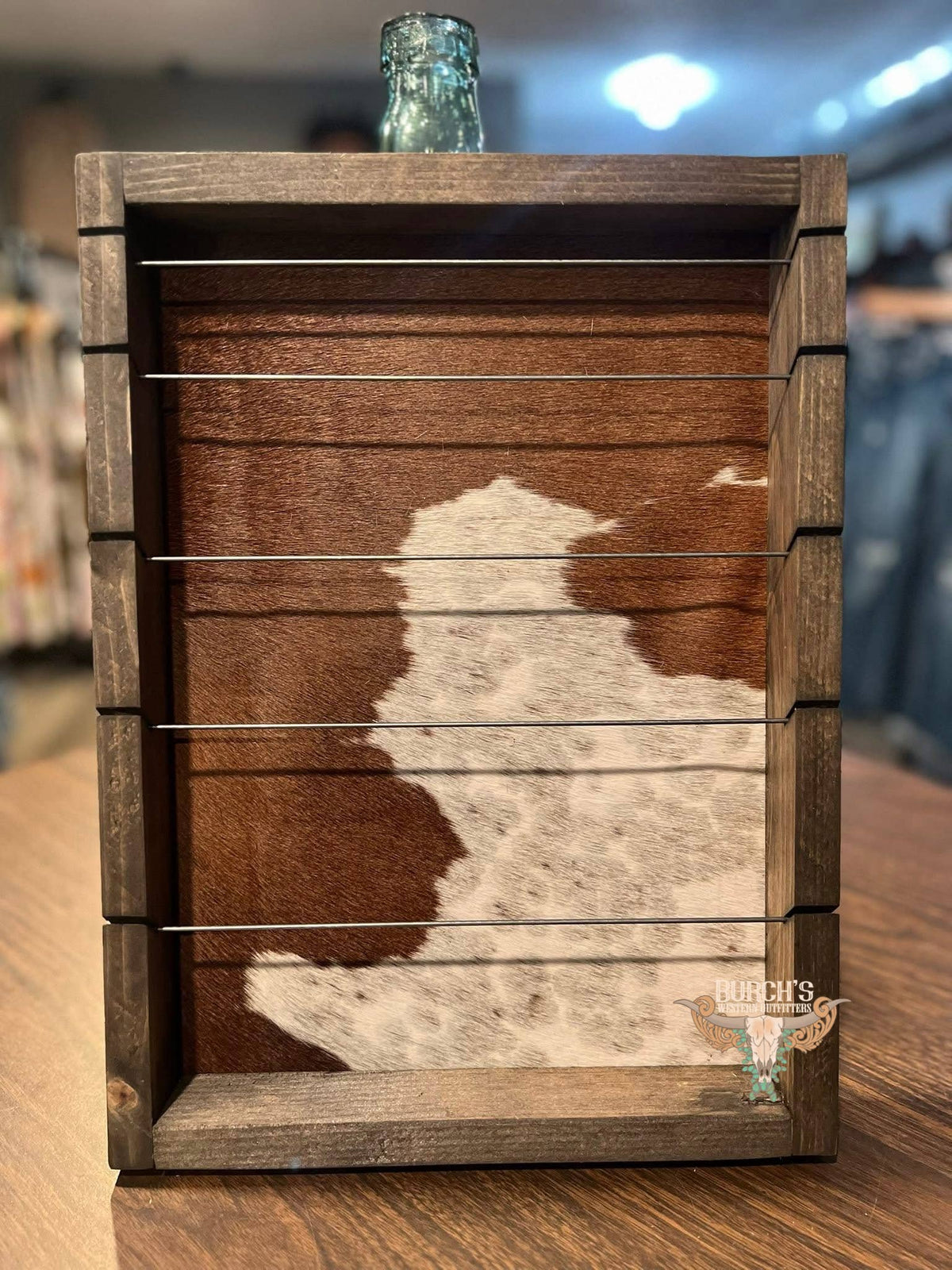 Cowhide Pendant Holder Display