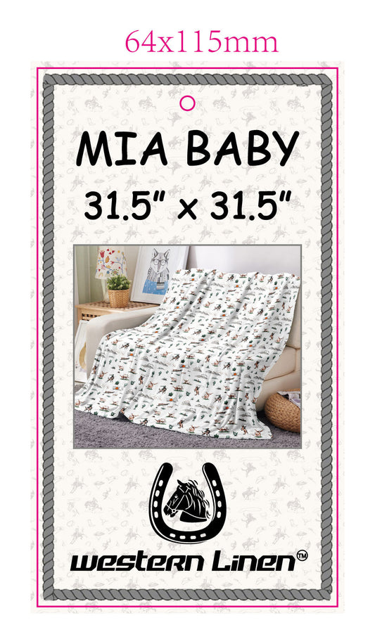 Baby Throw Blanket- 7 Designs