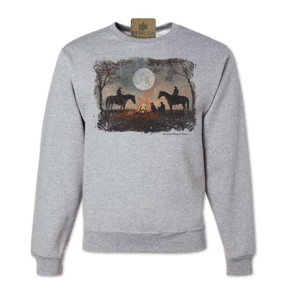 Bonfires & Broomtails - Western Adult Unisex Sweatshirt