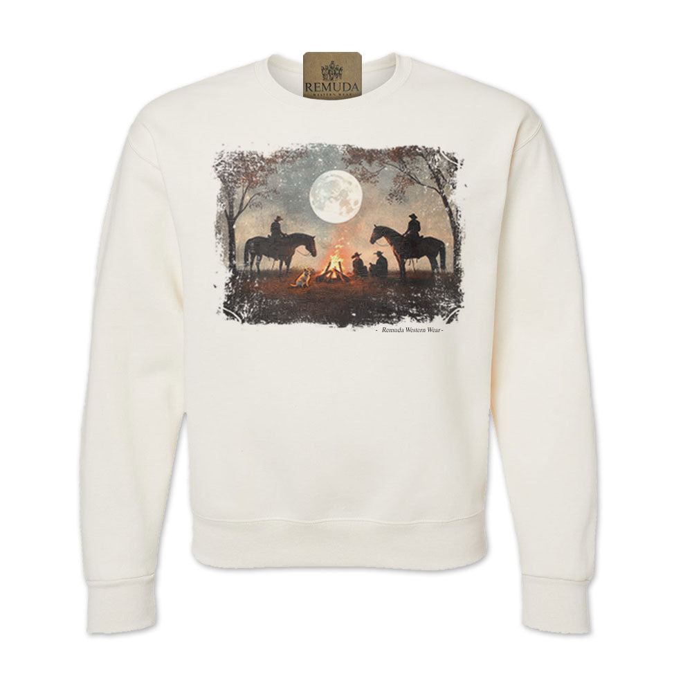 Bonfires & Broomtails - Western Adult Unisex Sweatshirt