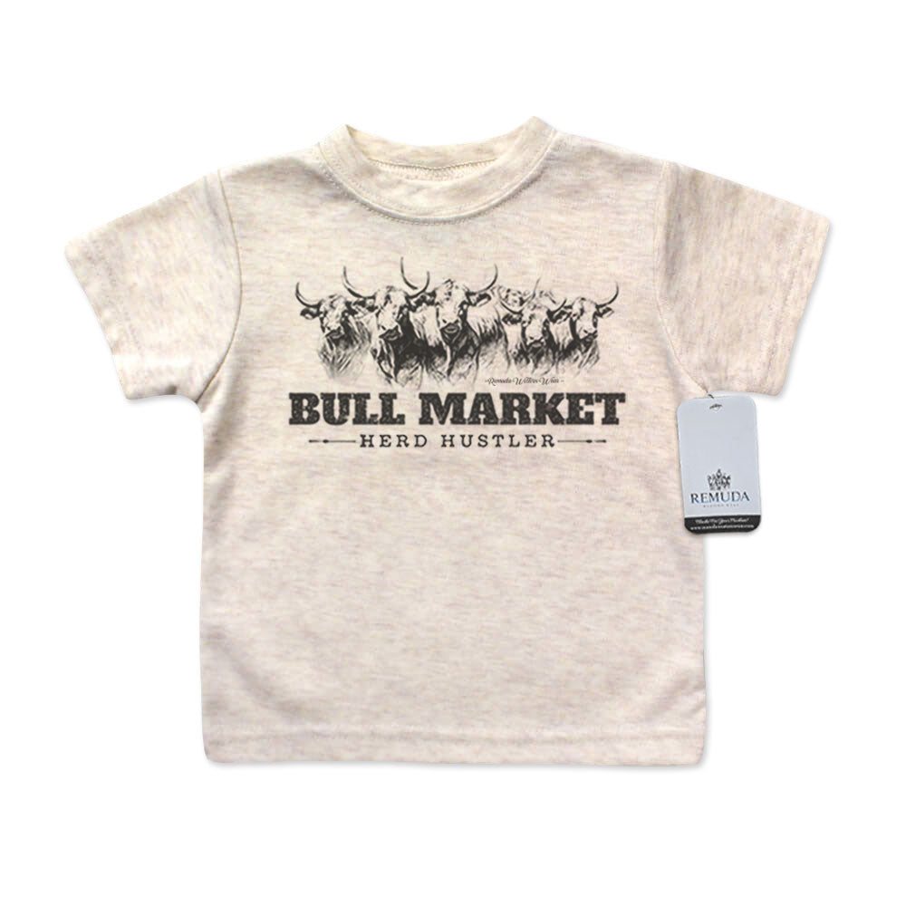 Bull Market Herd Hustler -  Infant Western Tee T-Shirt