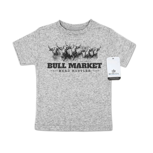 Bull Market Herd Hustler - Western Toddler Tee