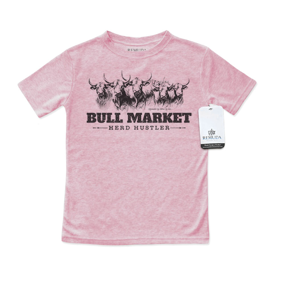 Bull Market Herd Hustler - Western Toddler Tee