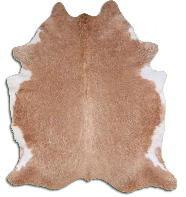 Beige Brazilian Cowhide Rug