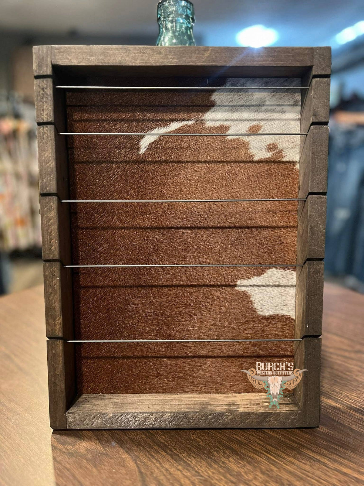 Cowhide Pendant Holder Display