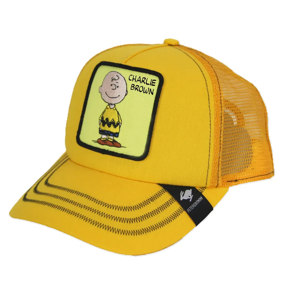 Peter Grimm Peanuts Charlie Cap (Yellow) - Trucker Cap
